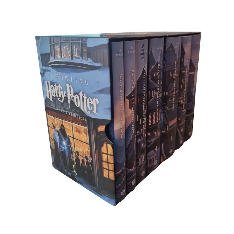 HARRY POTTER - COFANETTO SERIE COMPLETA - EDIZIONE CASTELLO DI HOGWARTS