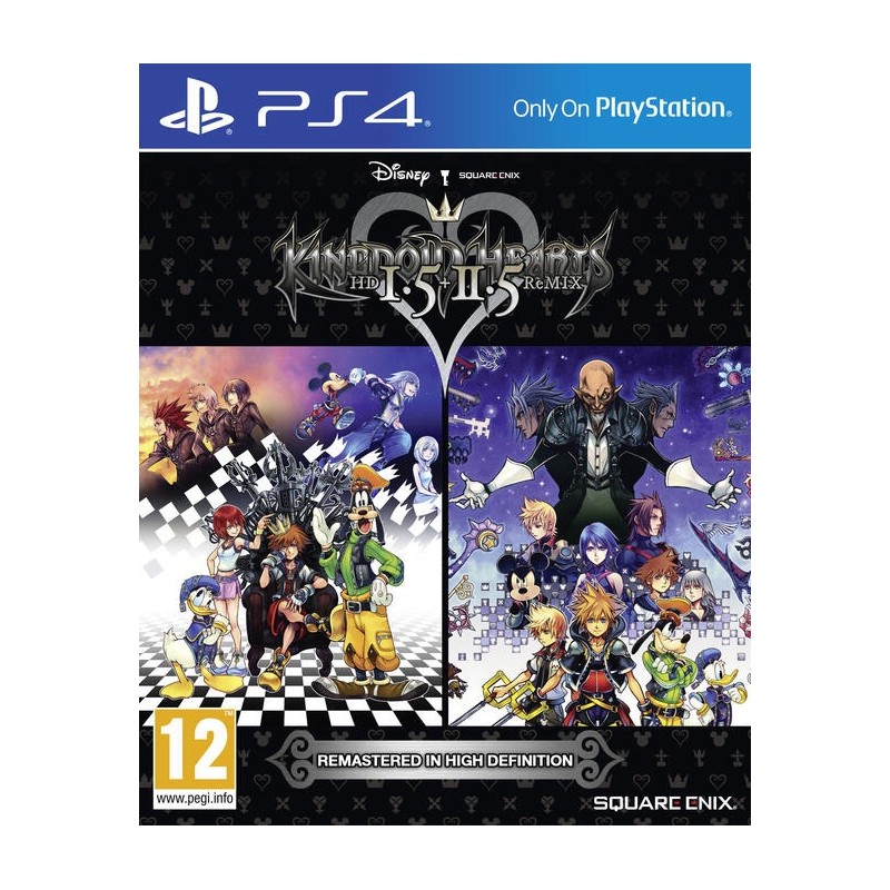 KINGDOM HEARTS HD 1.5 + 2,5 REMIX PER PS4 USATO