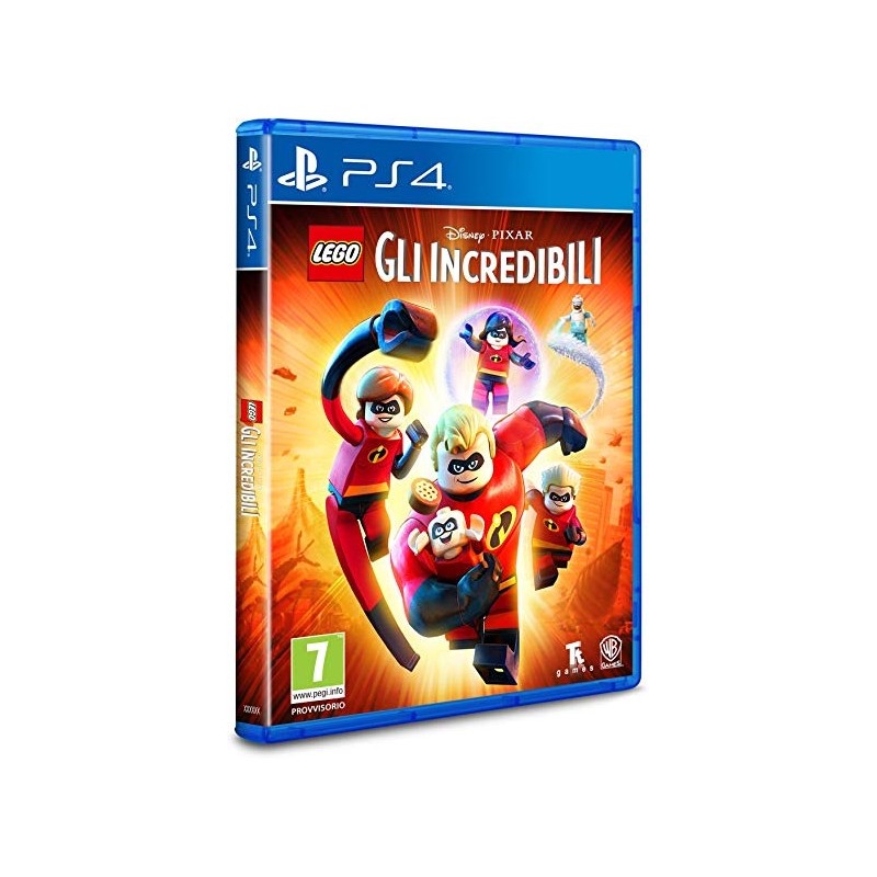 LEGO GLI INCREDIBILI DISNEY PIXAR PER PS4 USATO