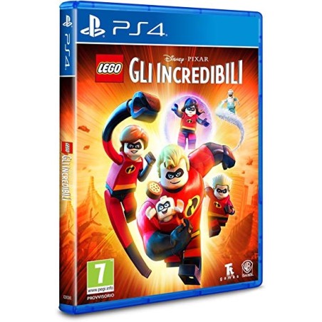 LEGO GLI INCREDIBILI DISNEY PIXAR PER PS4 USATO