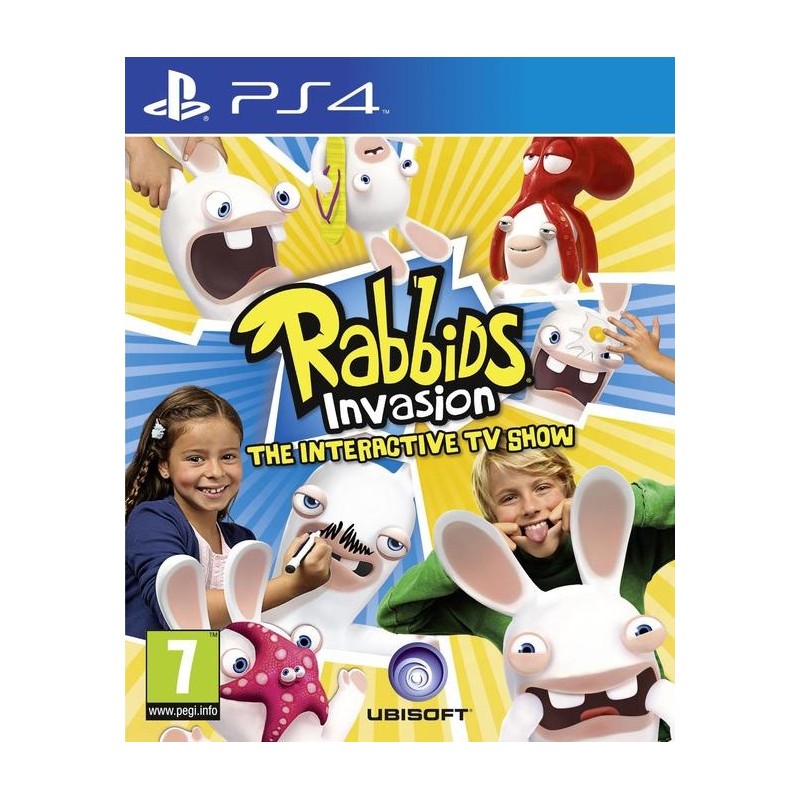 RABBIDS INVASION LO SHOW TELEVISIVO INTERATTIVO PER PS4 USATO