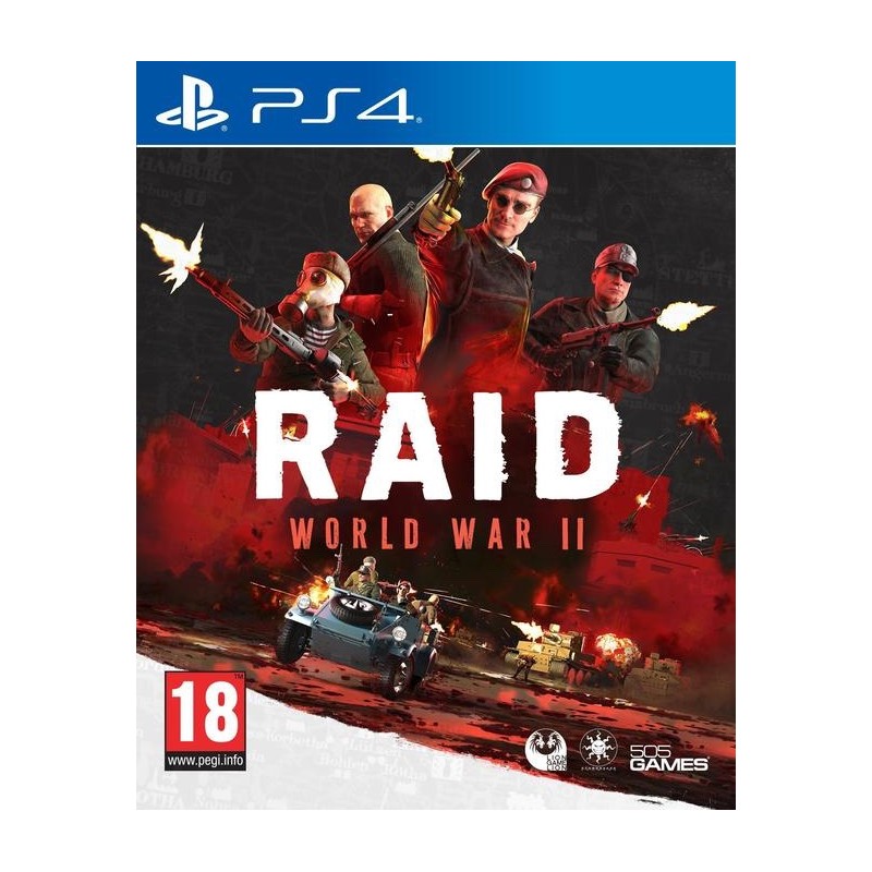 RAID WORLD WAR II PER PS4 USATO