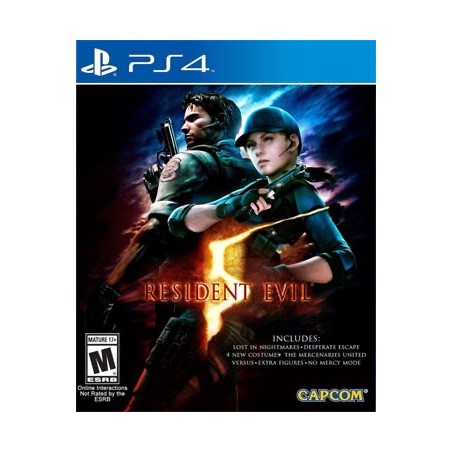 RESIDENT EVIL 5 PER PS4 USATO