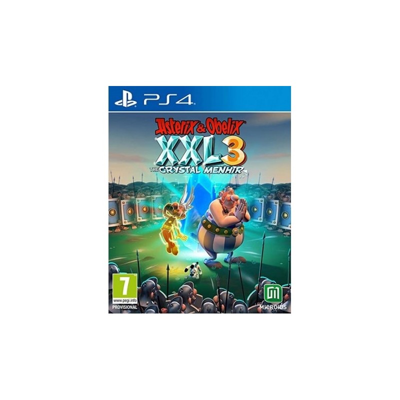 ASTERIX E OBELIX XXL 3 THE CRYSTAL MENHIR PER PS4 NUOVO