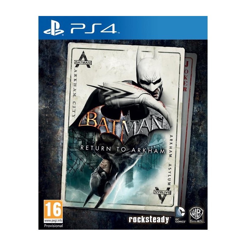 BATMAN RETURN TO ARKHAM PER PS4 NUOVO