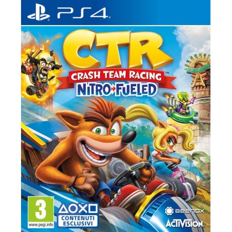 CTR CRASH TEAM RACING NITRO FUELED PER PS4 NUOVO