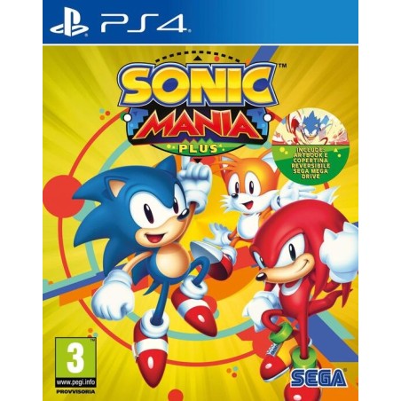 SONIC MANIA PLUS PER PS4 NUOVO