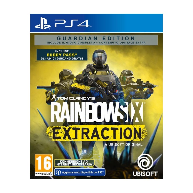 TOM CLANCY'S RAINBOW SIX® EXTRACTION - GUARDIAN EDITION PER PS4 NUOVO