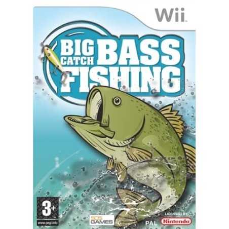 BIG CATCH BASS FISHING PER NINTENDO WII NUOVO