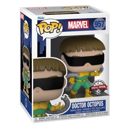 MARVEL ANIMATED SPIDERMAN POP! VINYL FIGURE DOCTOR OCTOPUS FUNKO POP 957 DA 9 CM SPECIAL EDITION