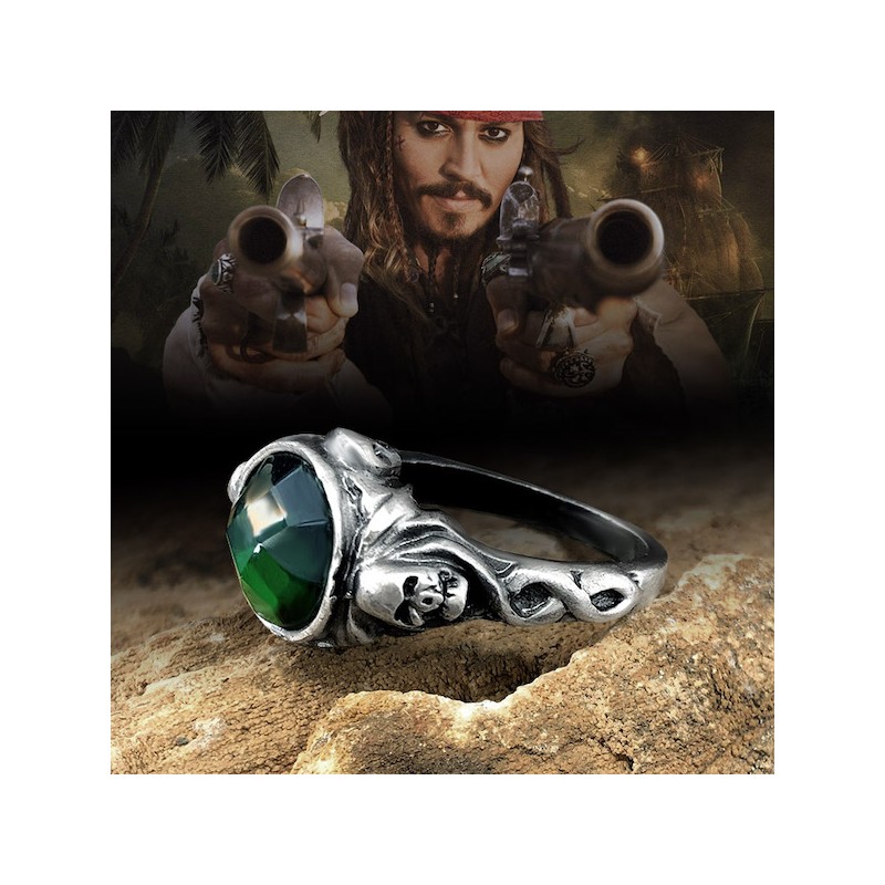 ANELLO DI JACK SPARROW DEI PIRATI DEI CARAIBI - TAGLIA 9