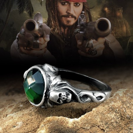 ANELLO DI JACK SPARROW DEI PIRATI DEI CARAIBI - TAGLIA 9