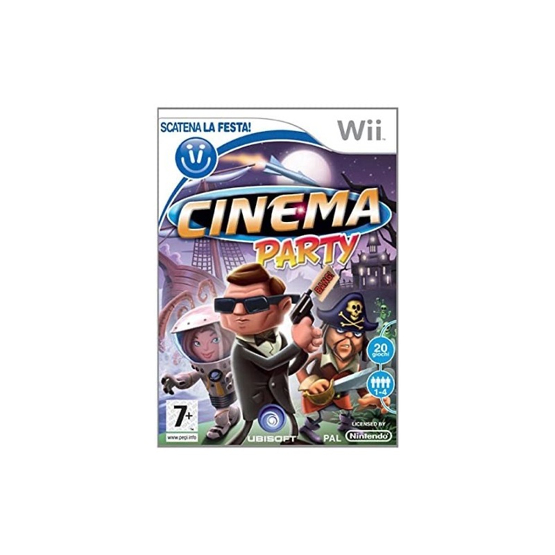 CINEMA PARTY PER NINTENDO WII USATO