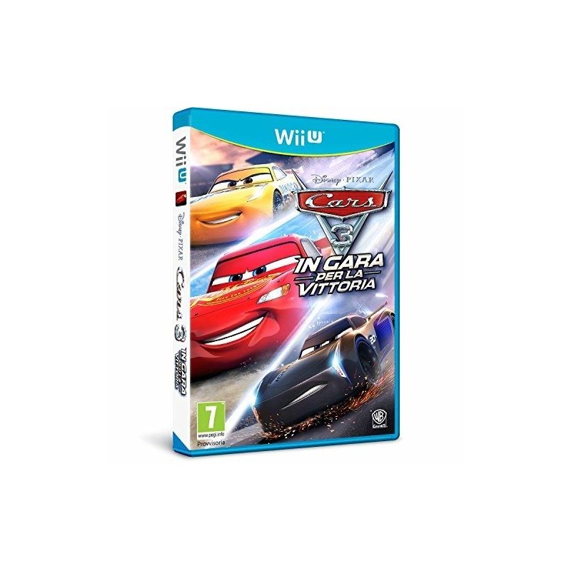 DISNEY PIXAR CARS 3 IN GARA PER LA VITTORIA PER NINTENDO WII U USATO