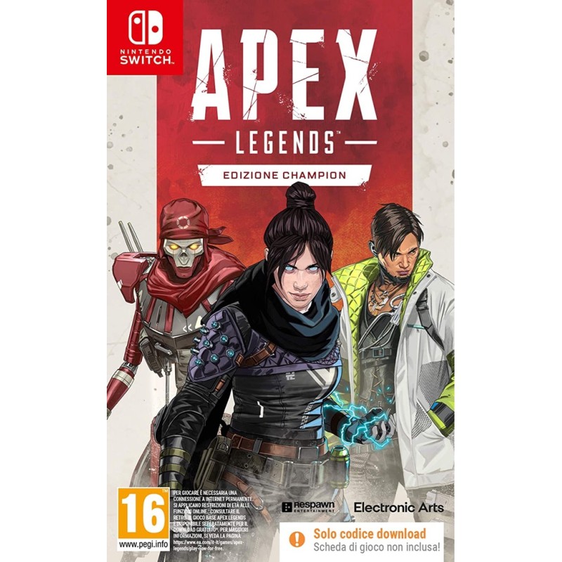 APEX LEGENDS EDIZIONE CHAMPION (SOLO CODICE DOWNLOAD) PER NINTENDO SWITCH NUOVO