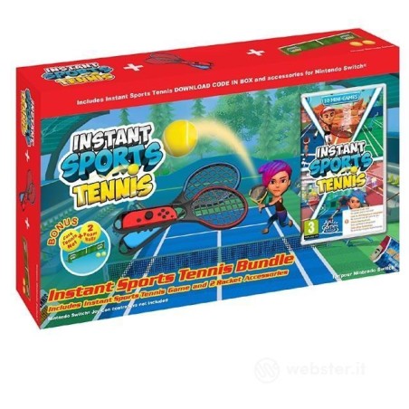 INSTANT SPORTS TENNIS BUNDLE PER NINTENDO SWITCH NUOVO