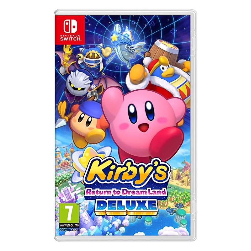 KIRBY RETURN TO DREAMLAND DELUXE PER NINTENDO SWITCH NUOVO