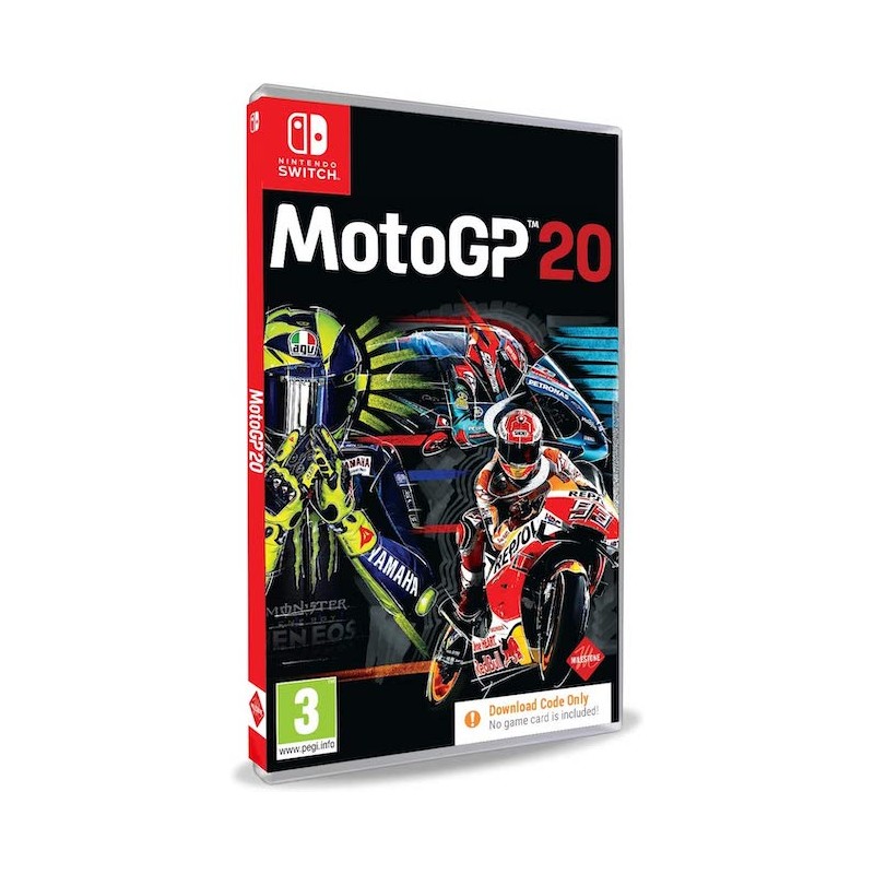 MOTOGP 20 PER NINTENDO SWITCH NUOVO - CODICE DOWNLOAD RICHIEDE INTERNET