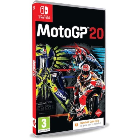 MOTOGP 20 PER NINTENDO SWITCH NUOVO - CODICE DOWNLOAD RICHIEDE INTERNET