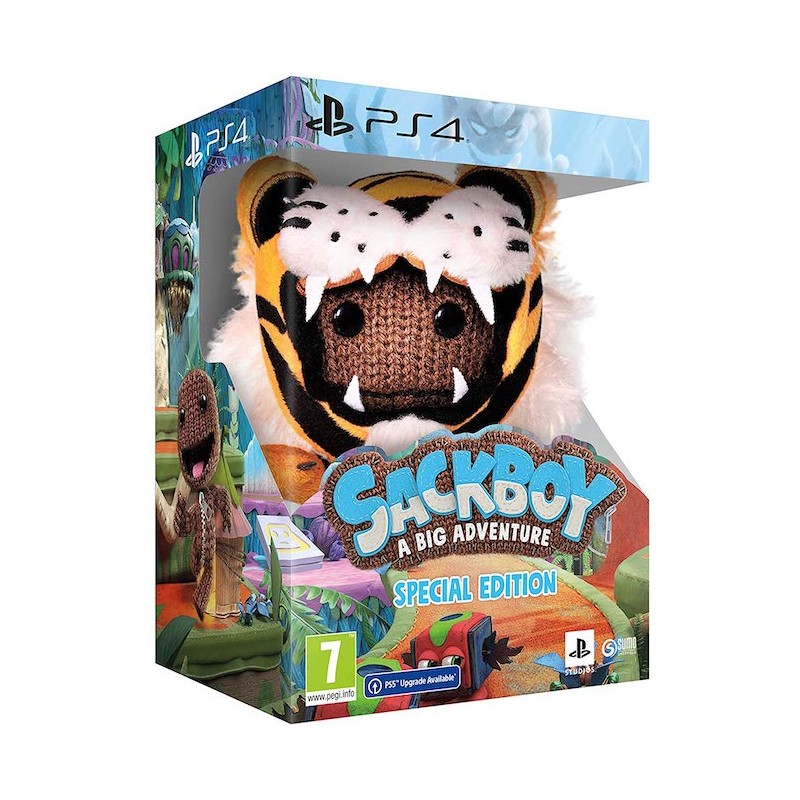 SACKBOY UNA GRANDE AVVENTURA EDIZIONE SPECIALE COLLECTOR'S EDITION PER PS4 NUOVO