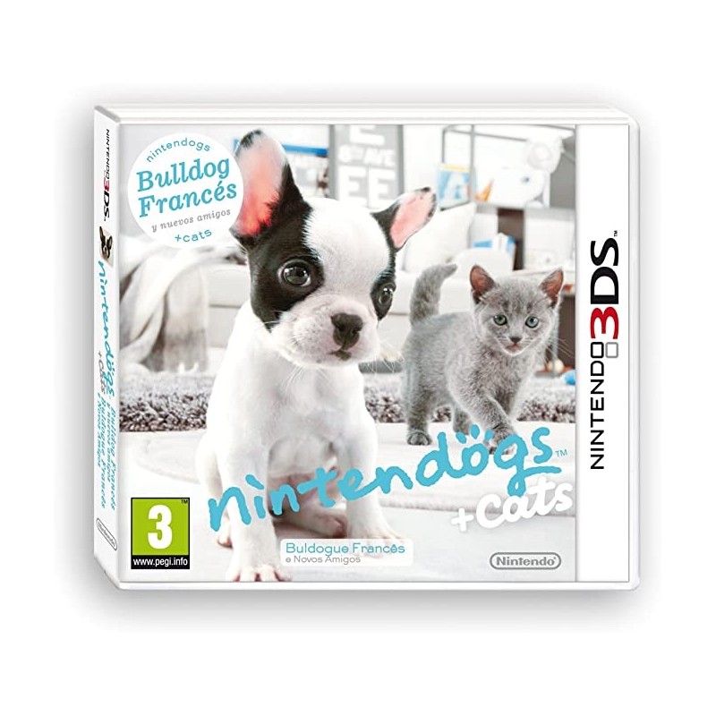 NINTENDOGS + CATS PER NINTENDO 3DS USATO