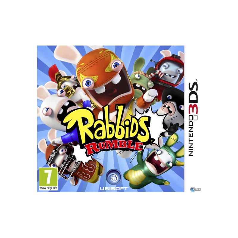 RABBIDS RUMBLE PER NINTENDO 3DS USATO