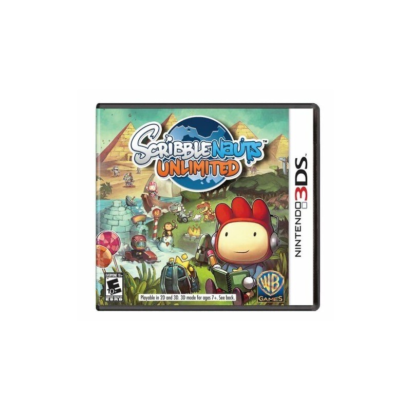 SCRIBBLENAUTS UNLIMITED PER NINTENDO 3DS USATO