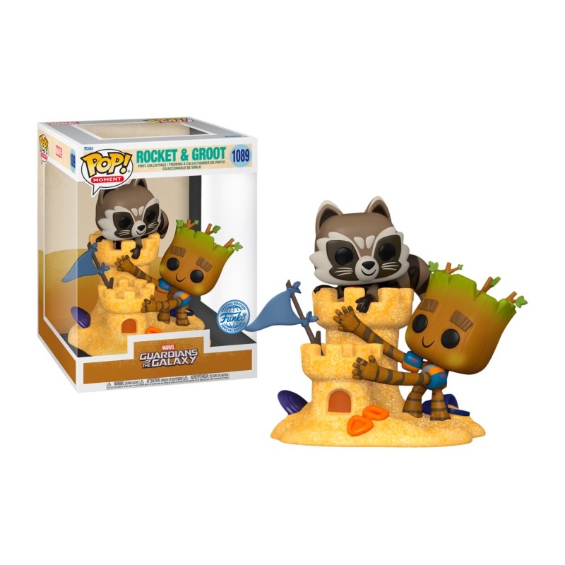 ROCKET & GROOT GUARDIANI DELLA GALASSIA FUNKO POP SPECIAL EDITION 1089