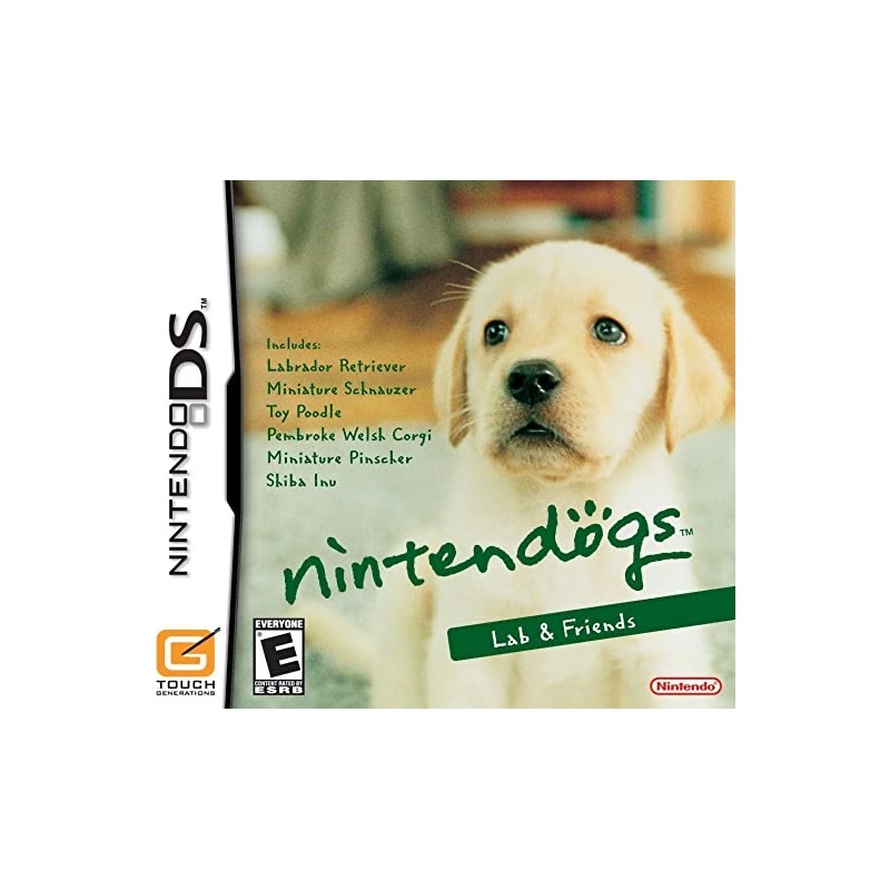 NINTENDOGS LABRADOR & FRIENDS PER NINTENDO DS USATO