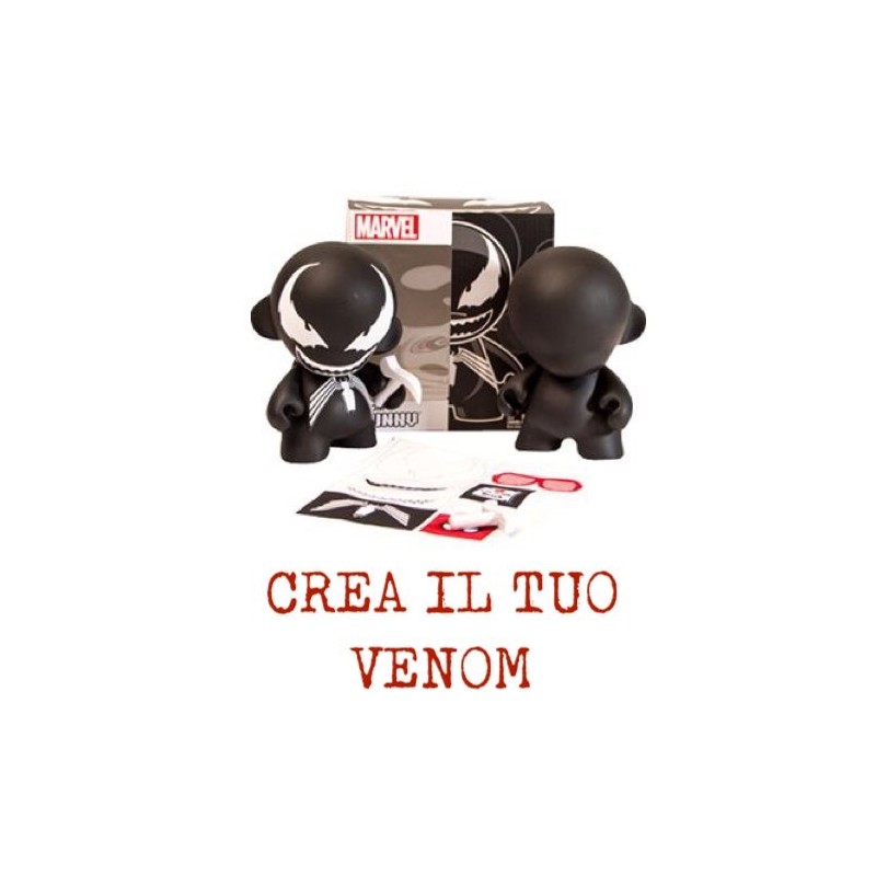 CREA IL TUO VENOM KIDROBOT DA 18 CM MARVEL