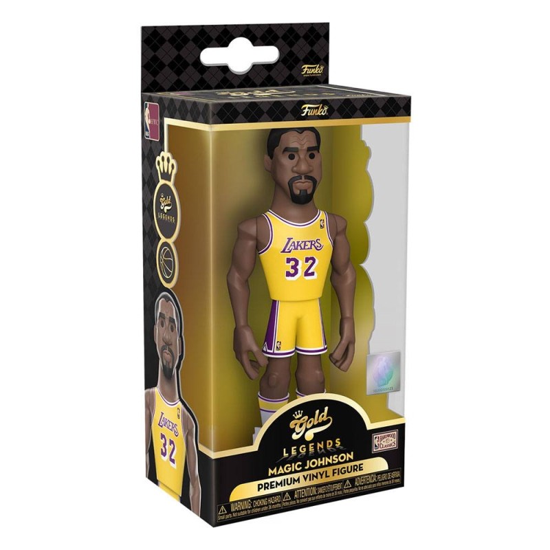 MAGIC JOHNSON NBA FUNKO GOLD PREMIUM VINYL FIGURE 13CM