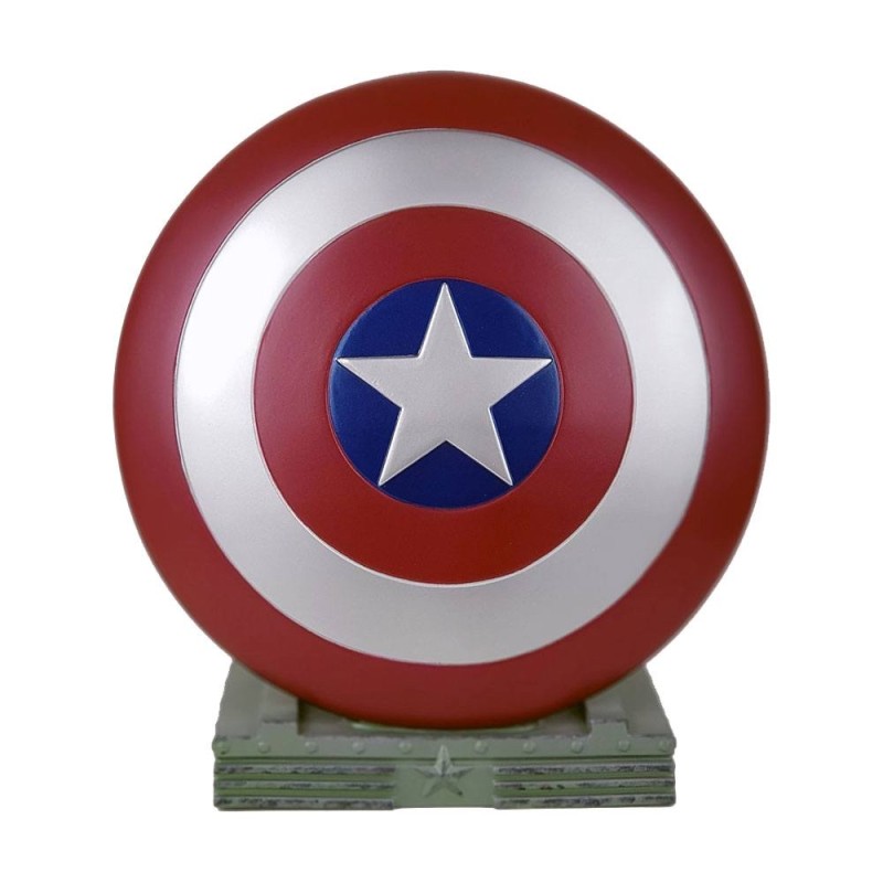 MARVEL SALVADANAIO SCUDO DI CAPTAIN AMERICA 25CM IN PVC