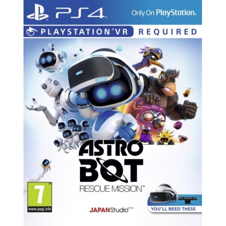 ASTRO BOT RESCUE MISSION PLAYSTATION VR RICHIESTO PER PS4 USATO