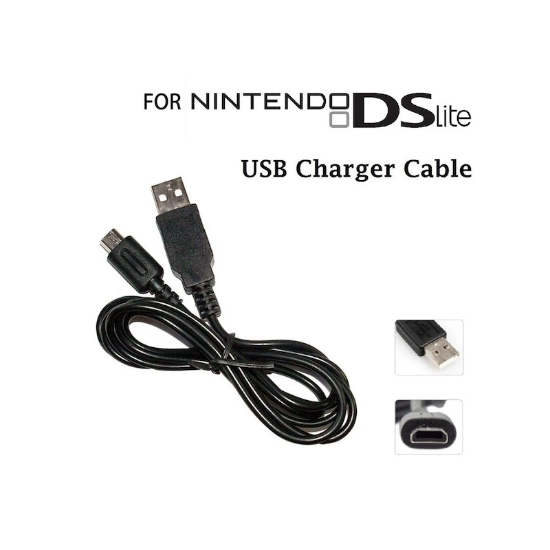 CAVO DI RICARICA USB PER CONSOLE NINTENDO DS LITE