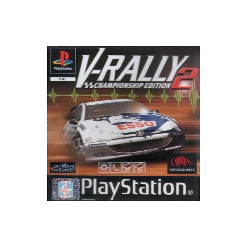 V-RALLY 2 CHAMPIONSHIP EDITION PER PS2 USATO