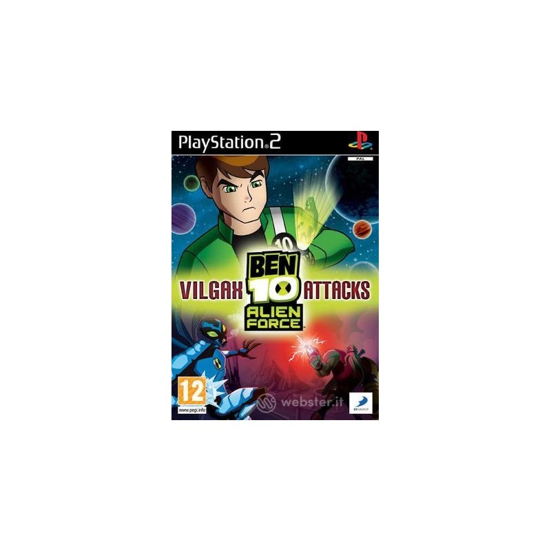 BEN 10 ALIEN FORCE VILGAX ATTACK PER PS2 USATO