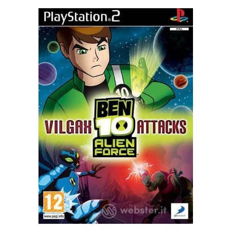 BEN 10 ALIEN FORCE VILGAX ATTACK PER PS2 USATO