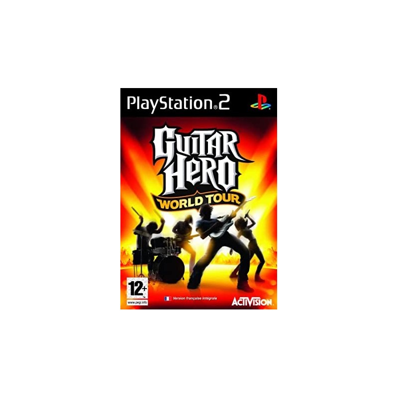 GUITAR HERO WORLD TOUR PER PS2 USATO