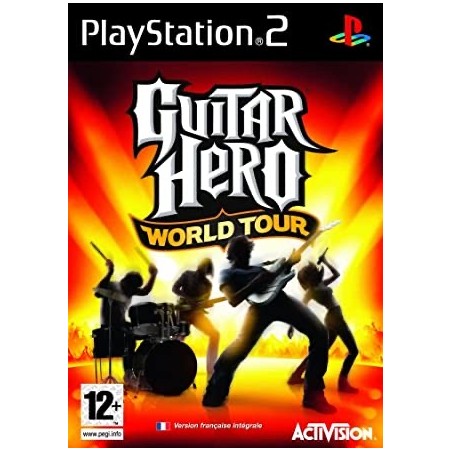 GUITAR HERO WORLD TOUR PER PS2 USATO