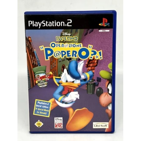 DISNEY PAPERINO OPERATION PAPERO PER PS2 USATO