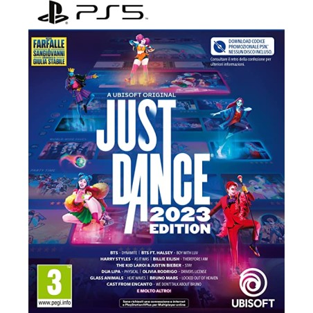 JUST DANCE 2023 DIGITAL EDITION - RICHIEDE DOWNLOAD TRAMITE INTERNET PER PS5 NUOVO