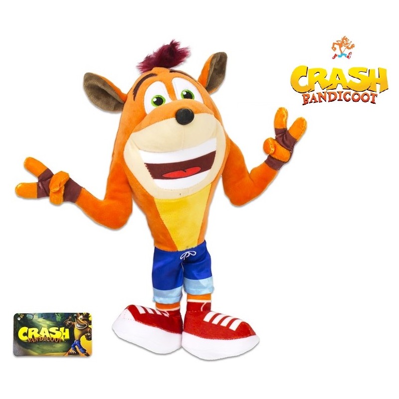 CRASH BANDICOOT PELUCHE DA 30 CM