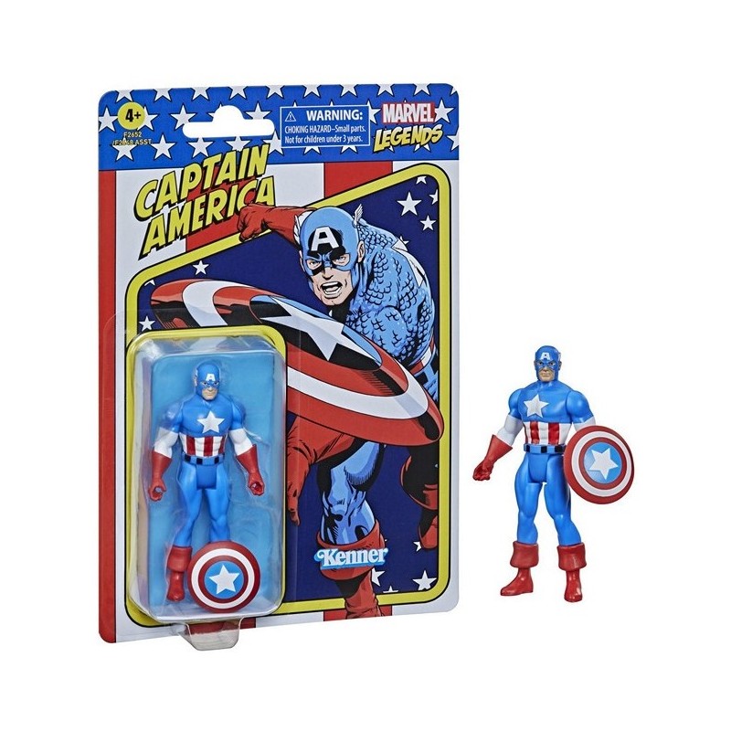 CAPTAIN AMERICA MARVEL LEGENDS RETRO