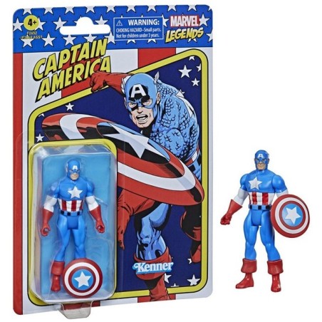 CAPTAIN AMERICA MARVEL LEGENDS RETRO