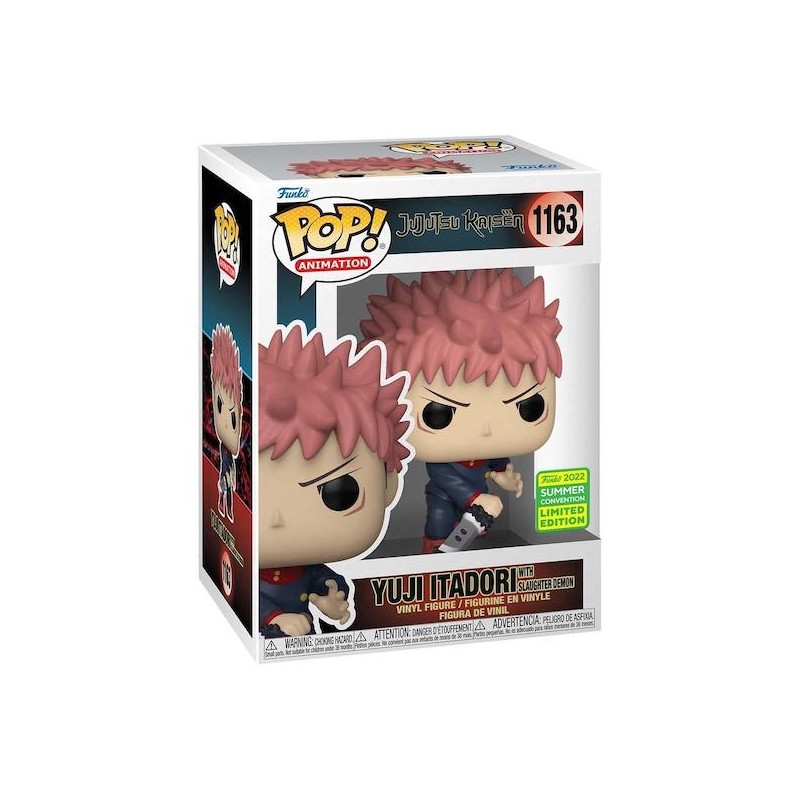 YUJI ITADORI DI JUJUTSU KAISEN FUNKO POP 1163 SPECIAL EDITION SUMMER CONVENTION 2022