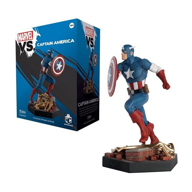 MARVEL VS CAPTAIN AMERICA FIGURE IN RESINA MARVEL IN SCALA 1:16