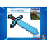 SPADA DIAMANTE DI MINECRAFT IN FOAM