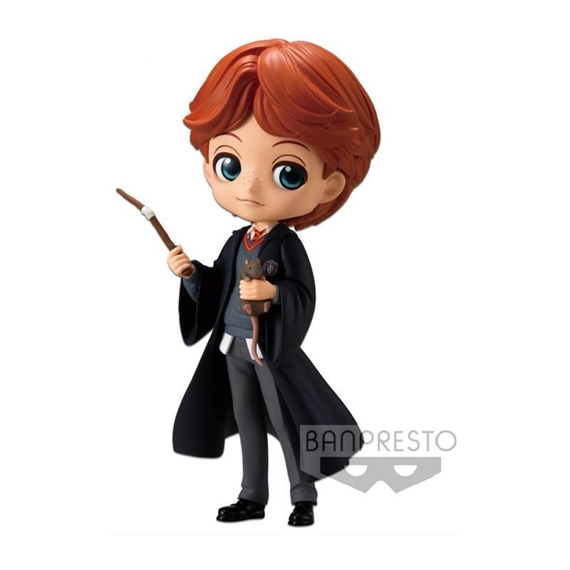 RON WEASLEY CON CROSTA HARRY POTTER Q-POSKET WIZARDING WORLD BANPRESTO