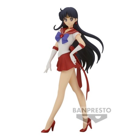 SUPER SAILOR MARS DI PRETTY GUARDIAN SAILOR MOON ACTION FIGURE IN PVC 23CM BANPRESTO