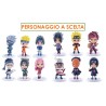 PERSONAGGIO A SCELTA DI NARUTO SHIPPUDEN - MINI FIGURE DA 7 CM